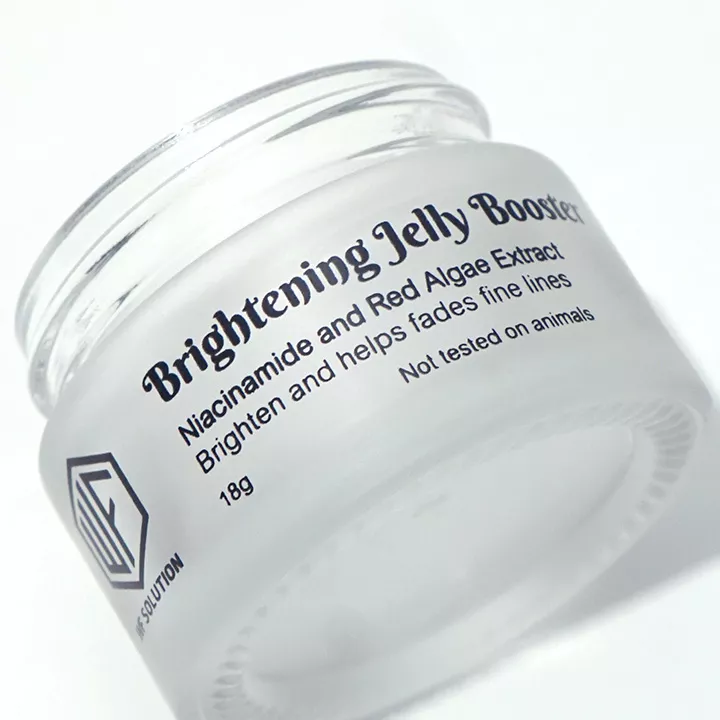 hasil produksi sablon botol kaca teknik uv