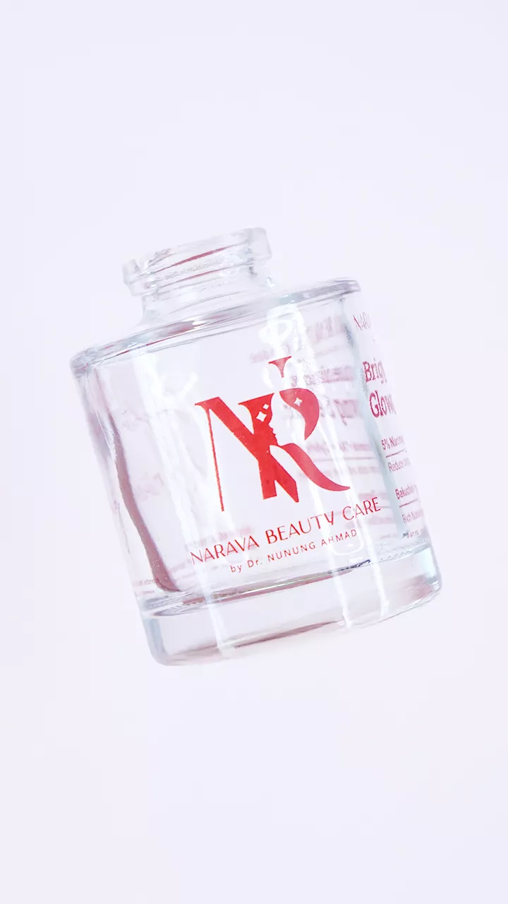 sablon botol kaca hsemei pack dengaan teknik hot stamp