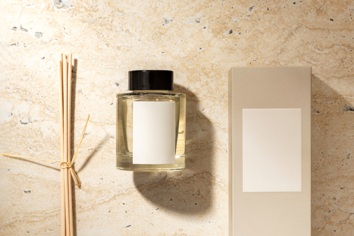sablon botol diffuser parfum