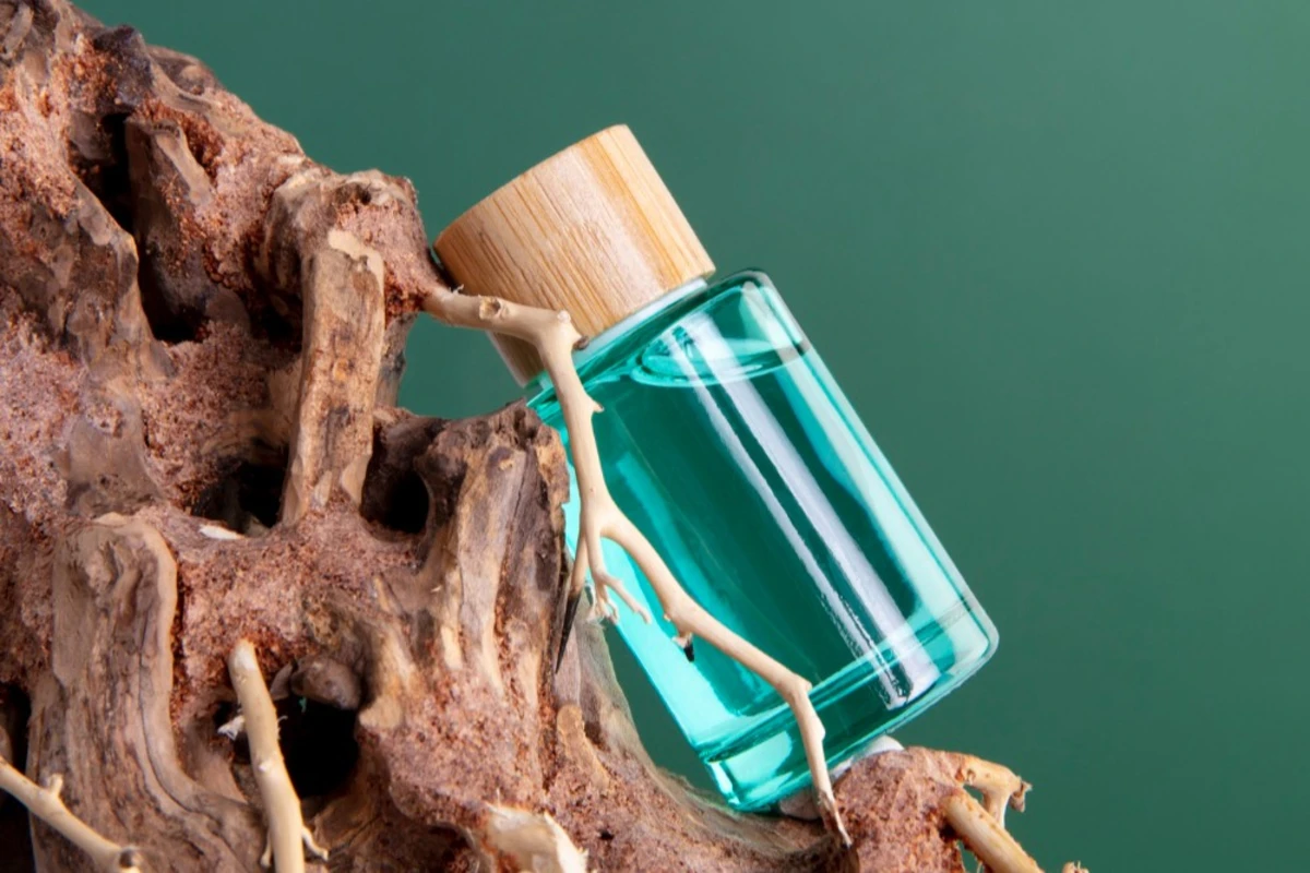 Botol Parfum Tutup Kayu: Bahan Lengkap & Desain Kustom 1 botol parfum tutup kayu