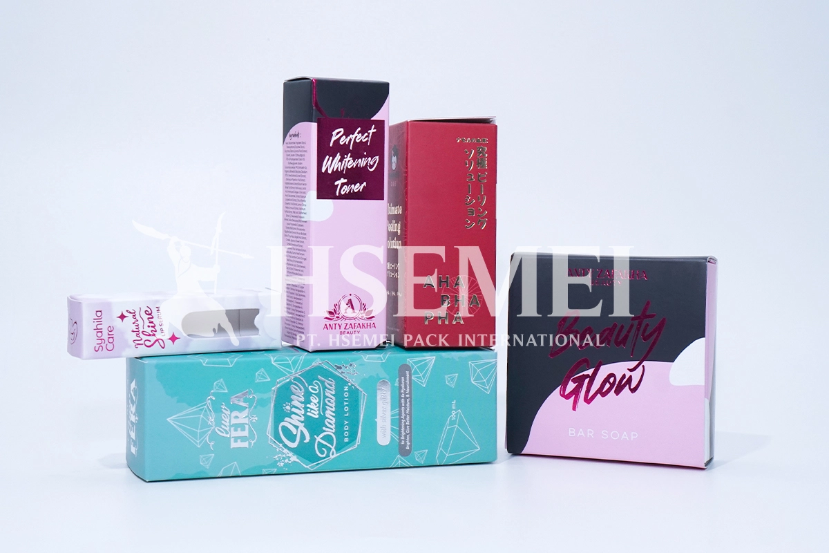 5 Cara Cetak Dus Skincare Desain Kustom untuk Bisnis Anda 1 dus skincare