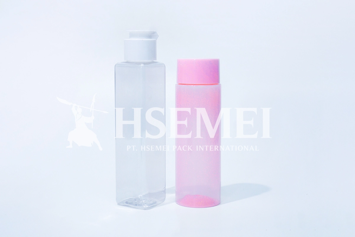 Pabrik Botol Fliptop Kosmetik, Bahan Lengkap & Bebas Desain 1 pabrik botol fliptop