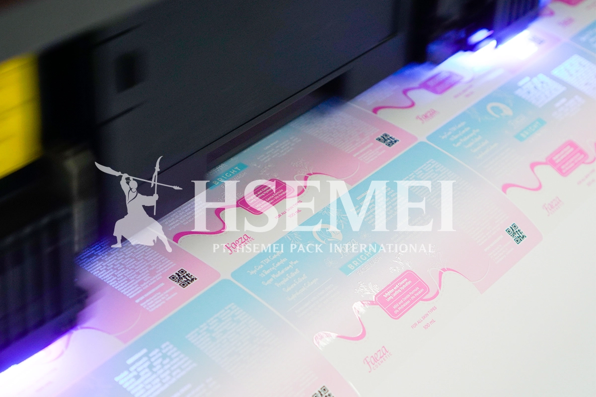 cetak stiker die cut