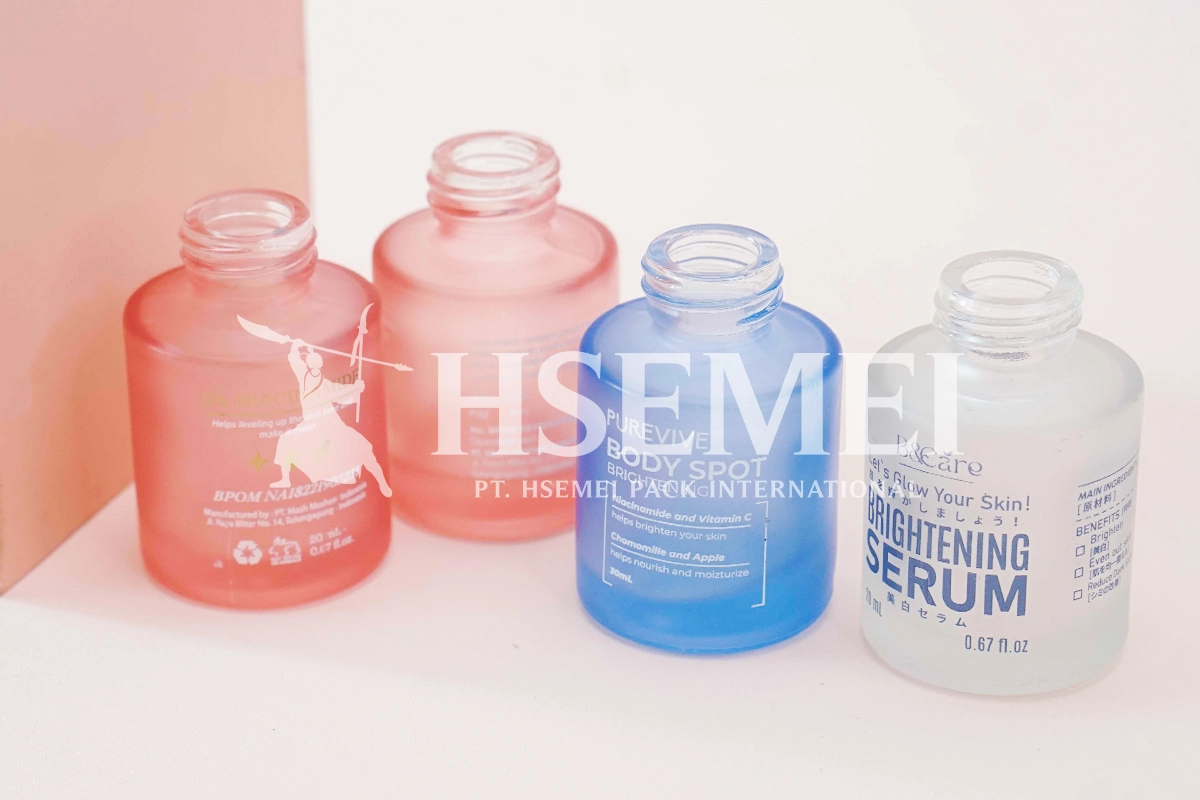 botol kosmetik kaca