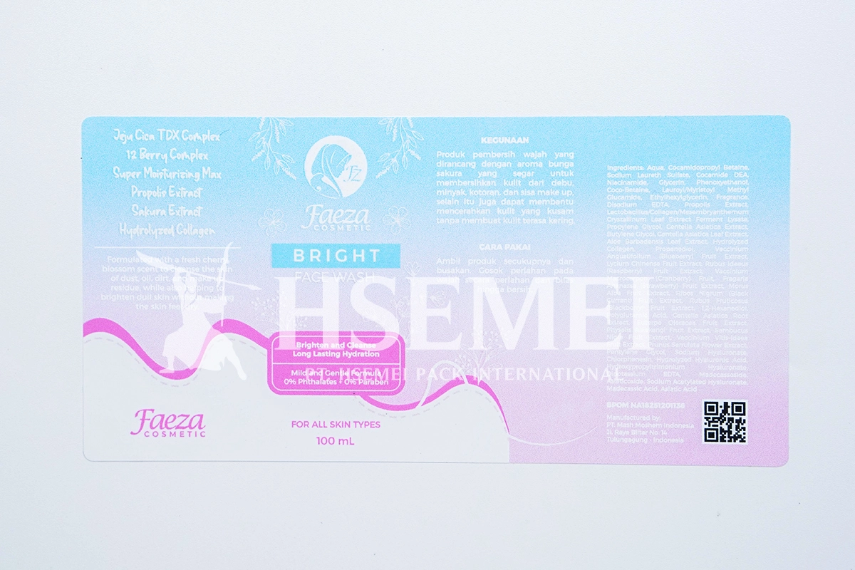 Cetak Stiker Parfum Roll On, Bebas Desain & Pilih Bahan 1 stiker parfum roll on