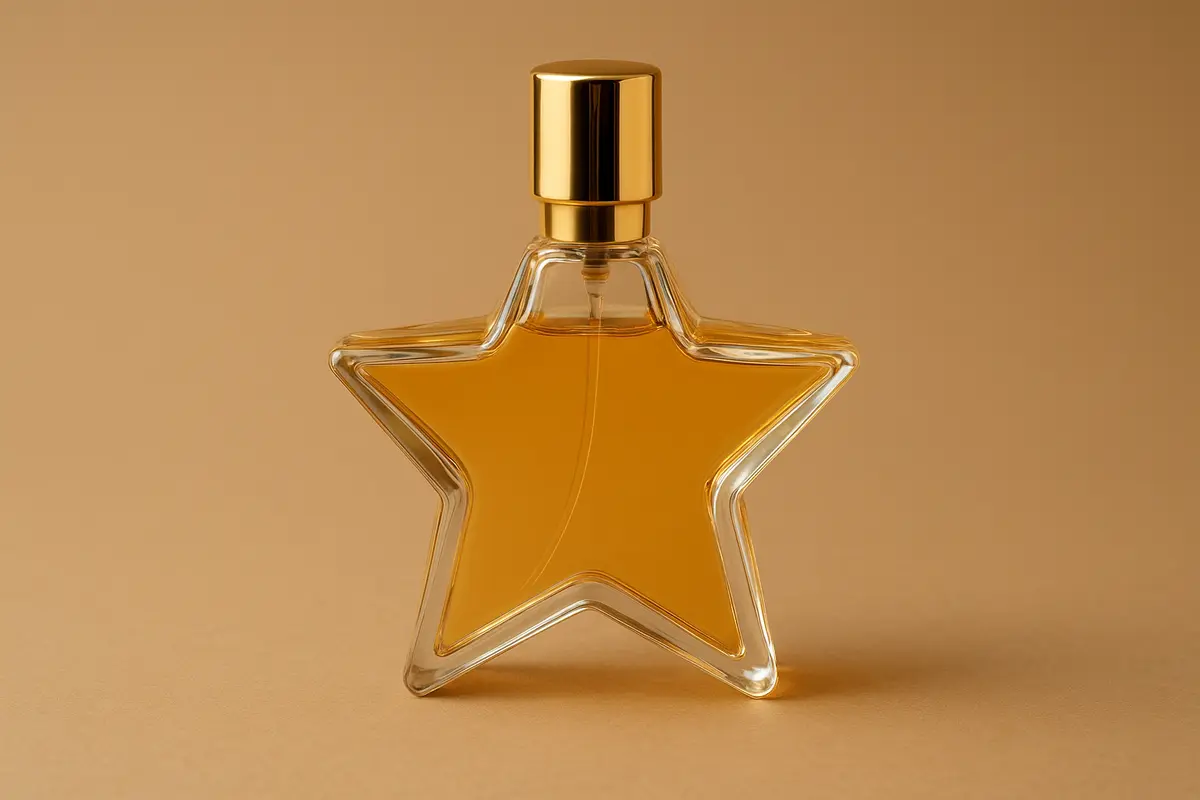 parfum botol bentuk bintang