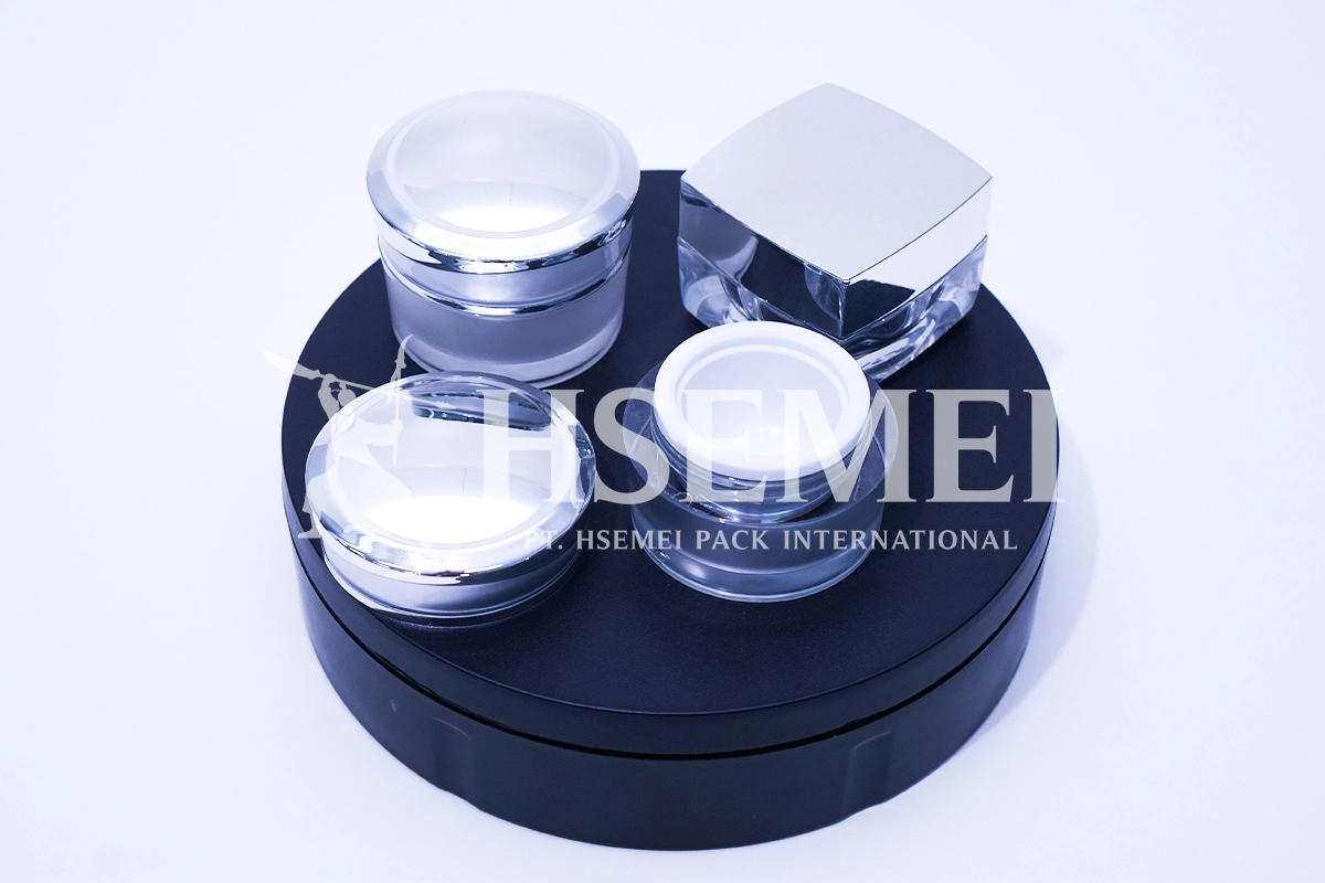 apakah akrilik tahan panas sebagai kemasan kosmetik