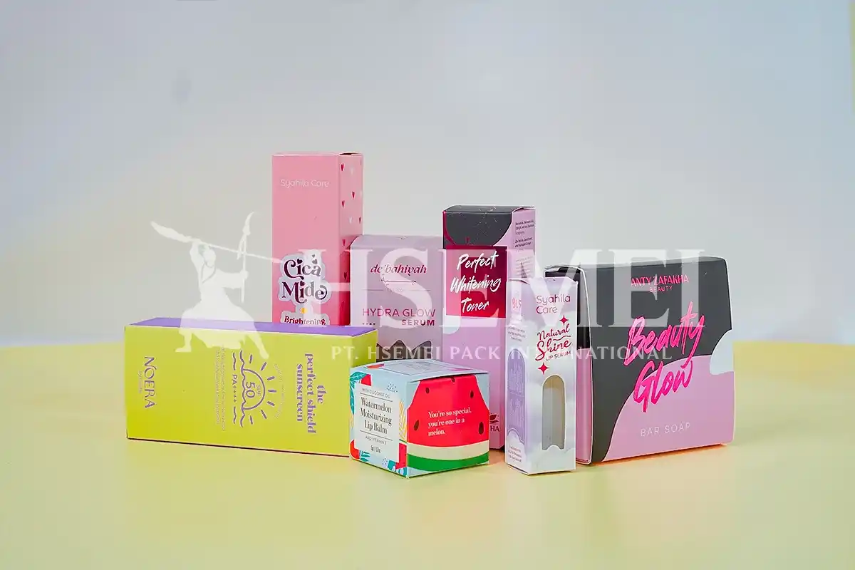 desain box kemasan skincare