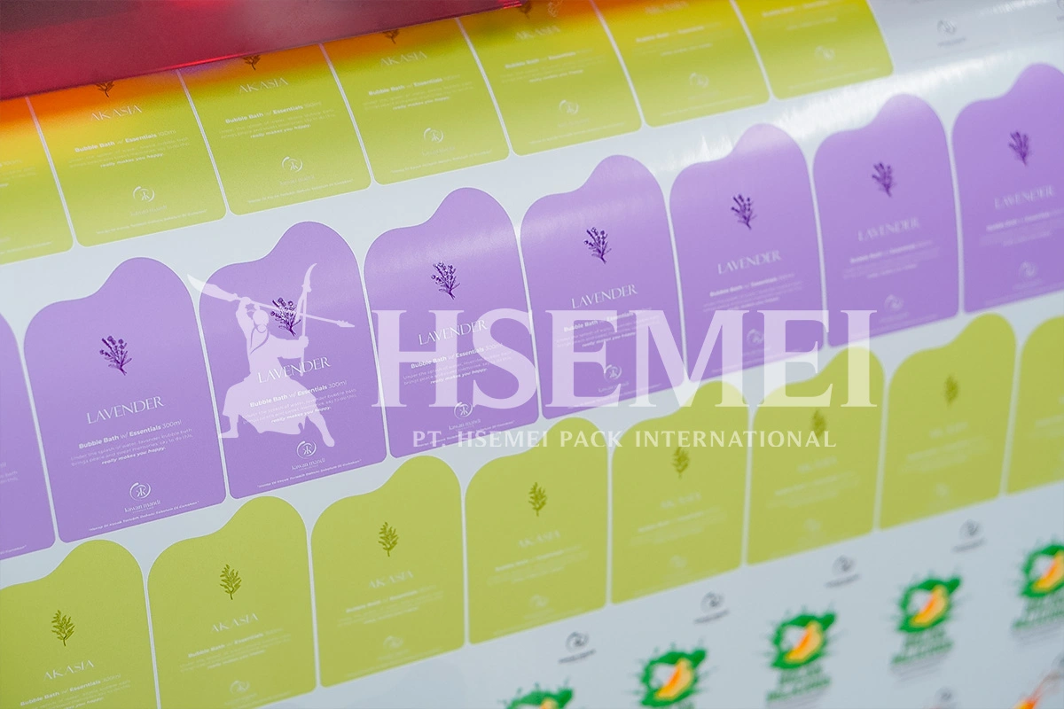 ide desain stiker serum