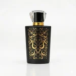 BATIK BLACK & WHITE VARIAN WARNA HITAM DENGAN AKSEN GOLD