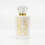 BATIK BLACK & WHITE VARIAN WARNA PUTIH DENGAN AKSEN GOLD