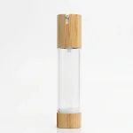 BOTOL AIRLESS BAMBOO UKURAN 50 mL