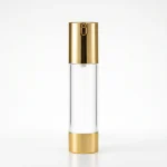 BOTOL AIRLESS LUX VARIAN CAP GOLD UKURAN 20 mL