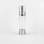 BOTOL AIRLESS RING AKSEN SILVER METALIK UKURAN 20 mL
