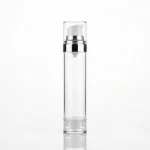 BOTOL AIRLESS SILVER NECK -DERM UKURAN 50 mL