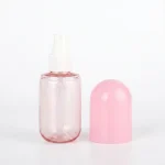 BOTOL CAPSULE JENIS SPRAY BAHAN PET WARNA PINK