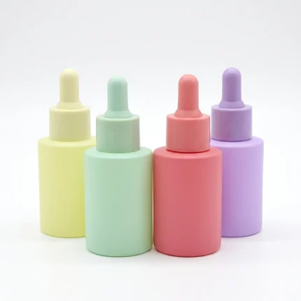 BOTOL DROPPER BAHAN KACA UKURAN 30 mL WARNA KUNING, HIJAU TOSCA, MERAH, & UNGU