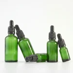 BOTOL DROPPER KOSMETIK WARNA HIJAU TRANSPARAN