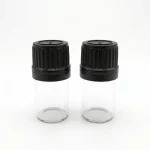 BOTOL ESSENSIAL SERUM BENTUK SILINDER SCREW CAP BAHAN GLASS (KACA)
