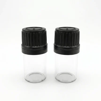 BOTOL ESSENSIAL SERUM BENTUK SILINDER SCREW CAP BAHAN GLASS (KACA)