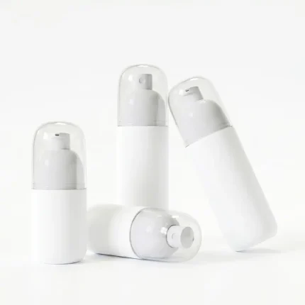 BOTOL KEMASAN KOSMETIK BAHAN HDPE BENTUK CAPSUL BULAT