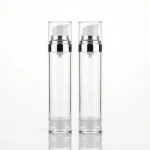 BOTOL KOSMETIK AIRLESS PUMP BAHAN ACRYLIC BENING TRANSPARAN