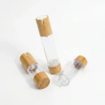 BOTOL KOSMETIK AIRLESS PUMP BAHAN PP & BAMBOO