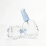 BOTOL KOSMETIK BENING TRANSPARAN BENTUK OVAL