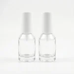 BOTOL KOSMETIK BENTUK SILINDER BAHAN GLASS (KACA) TRANSPARAN