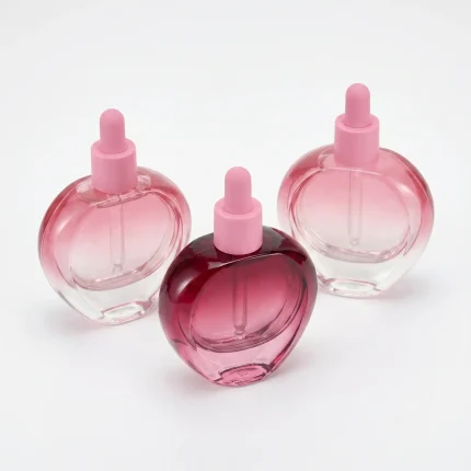 BOTOL KOSMETIK DROPPER BAHAN GLASS (KACA) BENING TRASNPARAN