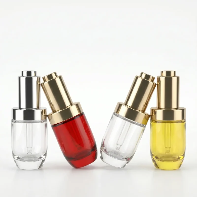 BOTOL KOSMETIK DROPPER BAHAN KACA (GLASS) UKURAN 30 mL