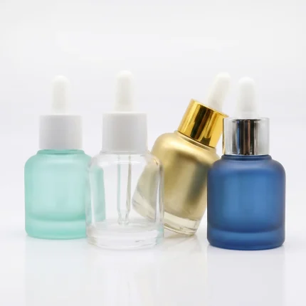BOTOL KOSMETIK DROPPER BENTUK TABUNG SILINDER BULAT
