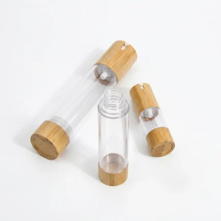 BOTOL KOSMETIK JENIS AIRLESS PUMP BENTUK SILINDER