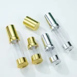 BOTOL KOSMETIK JENIS AIRLESS PUMP BENTUK SILINDER PIPIH