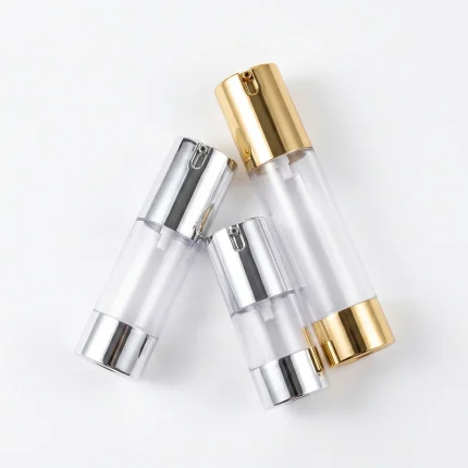 BOTOL KOSMETIK JENIS AIRLESS PUMP UKURAN KECIL