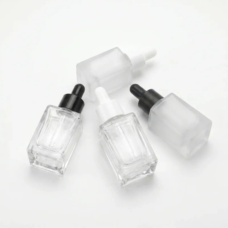 BOTOL KOSMETIK JENIS DROPPER BAHAN GLASS (KACA)