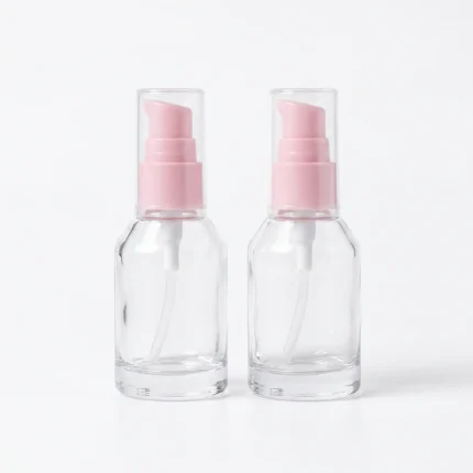 BOTOL KOSMETIK JENIS PUMP BENTUK SILINDER