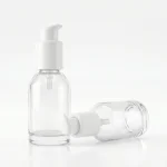 BOTOL KOSMETIK JENIS PUMP BENTUK SILINDER