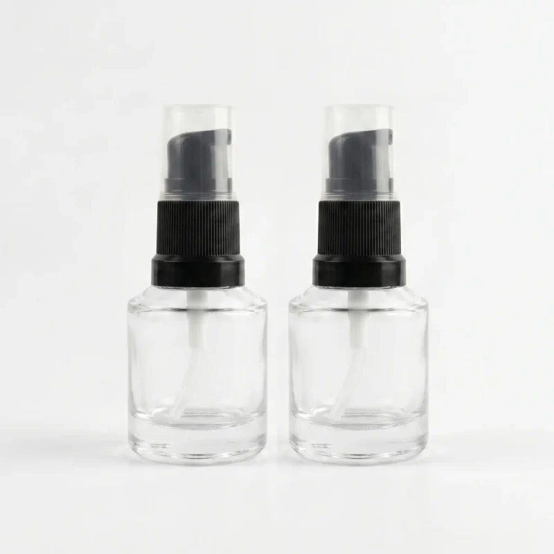 Home 39 BOTOL KOSMETIK JENIS PUMP MINI BENTUK SILINDER