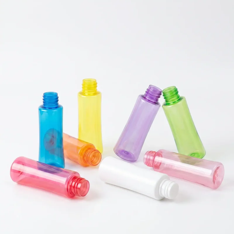 BOTOL KOSMETIK JENIS SCREW CAP WARNA WARNI