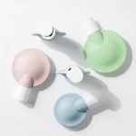 BOTOL KOSMETIK JENIS SLIDE OFF CAP BENTUK PUCH BULAT BAHAN HDPE