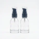 BOTOL KOSMETIK KECIL JENIS PUMP BENTUK SILINDER PREMIUM