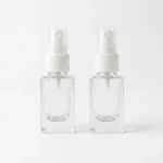 BOTOL KOSMETIK KOTAK MINI BENING TRANSPARAN