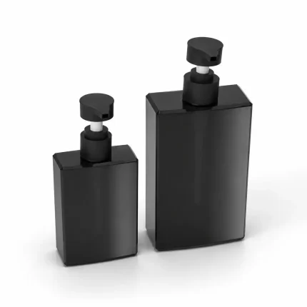 BOTOL KOSMETIK KOTAK PREMIUM JENIS PUMP BAHAN HDPE