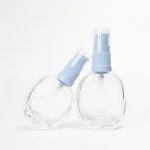 BOTOL KOSMETIK OVAL PREMIUM BAHAN GLASS (KACA)
