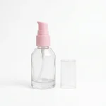 BOTOL KOSMETIK PUMP BENING TRANSPARAN