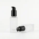 BOTOL KOSMETIK PUMP BENTUK KOTAK PREMIUM
