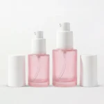BOTOL KOSMETIK PUMP BULAT SILINDER