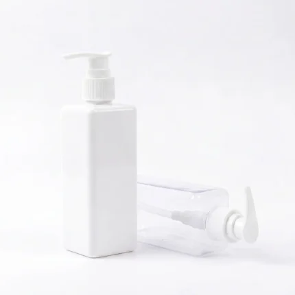 BOTOL KOSMETIK PUMP KOTAK UKURAN 250 mL