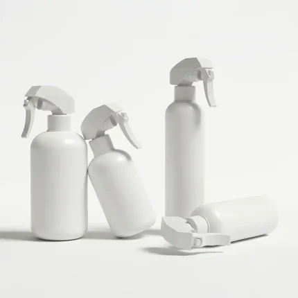 BOTOL KOSMETIK PUMP PREMIUM WARNA PUTIH BAHAN HDPE